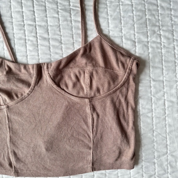 Love Tree Cropped Ribbed Cami - Picture 3 of 6